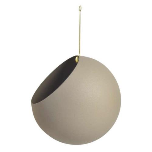 AYTM - Globe Hanging Flowerpot Ø21 Taupe