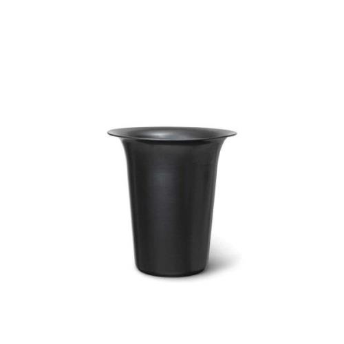 ferm LIVING - Spun Alu Basket High Blackened Aluminium