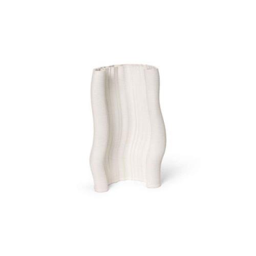 ferm LIVING - Moire Vase Off-White