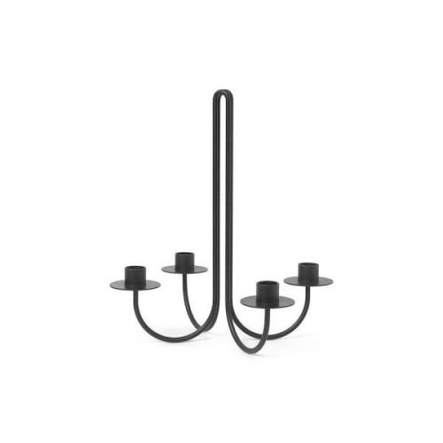 ferm LIVING - Sway Candelabra Black