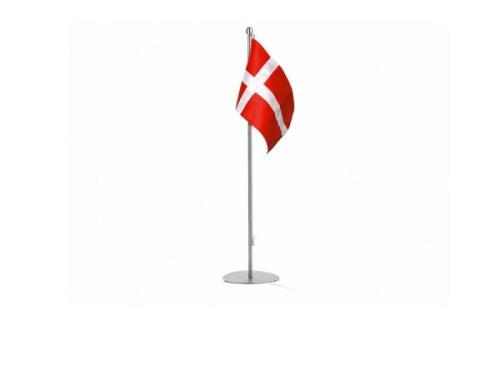 Piet Hein - Bord-flagstang H50 m/Dansk Flag