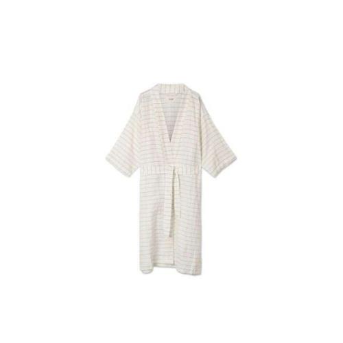 ferm LIVING - Field Robe Off-White/Chocolate