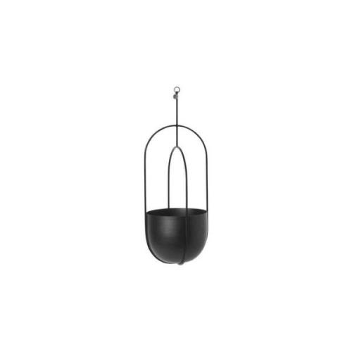 ferm LIVING - Hanging Deco Pot Black