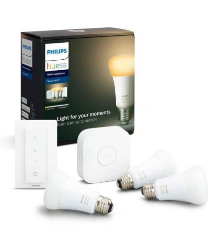 Philips Hue - White Amb. Starter Kit 3 Bluetooth E27