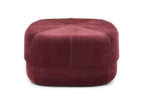 Normann Copenhagen - Circus Pouf Large Dark Red