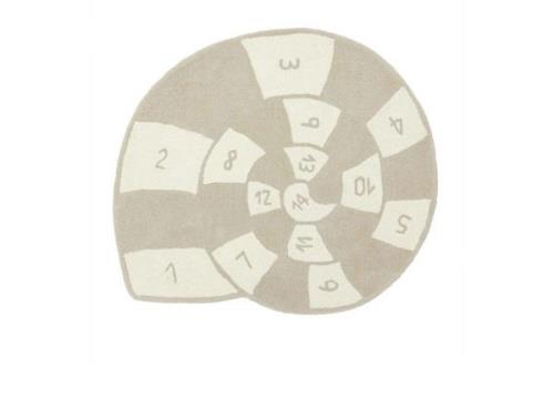 OYOY Living Design - Nautilus Hopscotch Rug Clay/Off-White