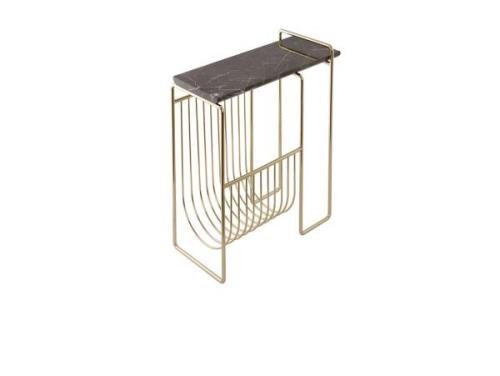 AYTM - Sino Magazine Holder Guld/Brun