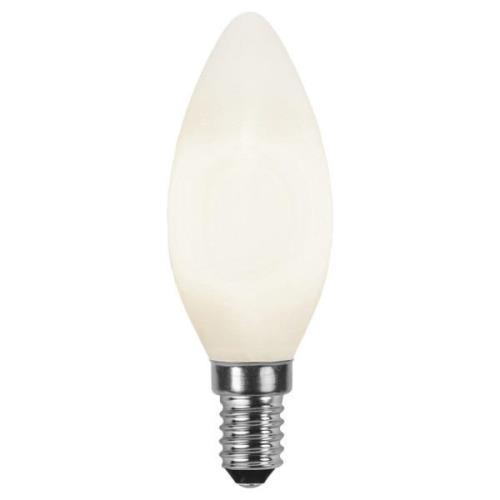 LED-kertepære E14 2.700K, opal, Ra90 3W