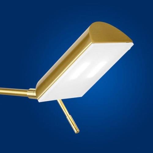 Graz LED-bordlampe, messing