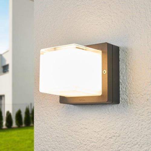 BEGA 22432K3 LED-væglampe, grafit, 3.000 K