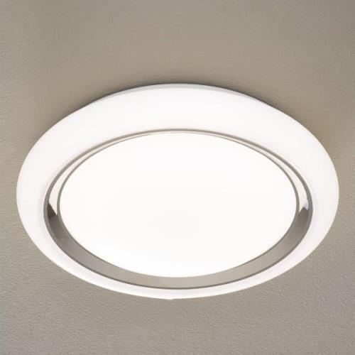 EGLO connect Capasso-C LED-loftlampe, hvid, krom