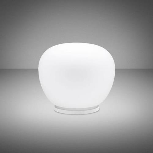 Fabbian Lumi Mochi bordlampe, liggende, Ø 30 cm