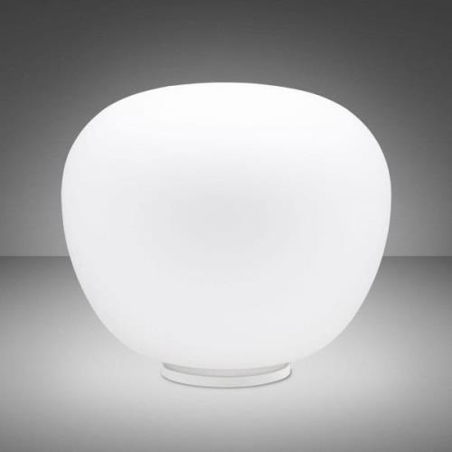 Fabbian Lumi Mochi bordlampe, liggende, Ø 45 cm