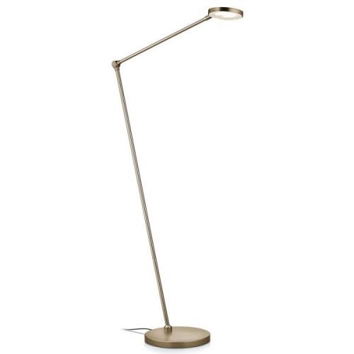 Thea-S LED-gulvlampe med gestusstyring, bronze