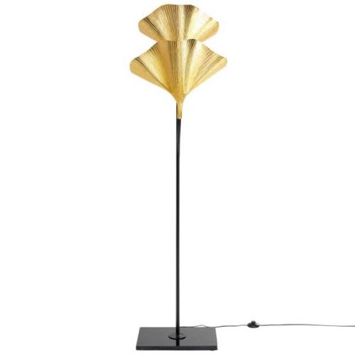 KARE Gingko Due gulvlampe med gyldne blade