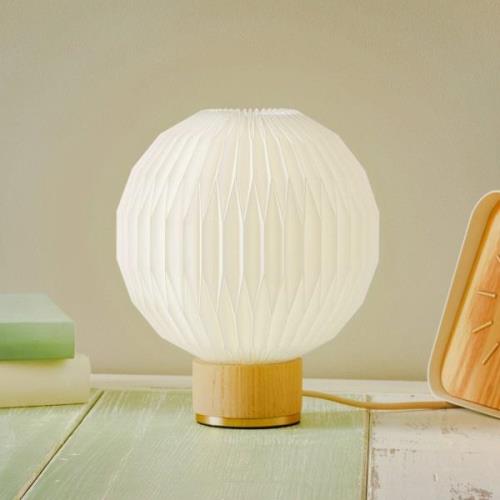 LE KLINT 375 bordlampe Ø 18 cm med plastskærm