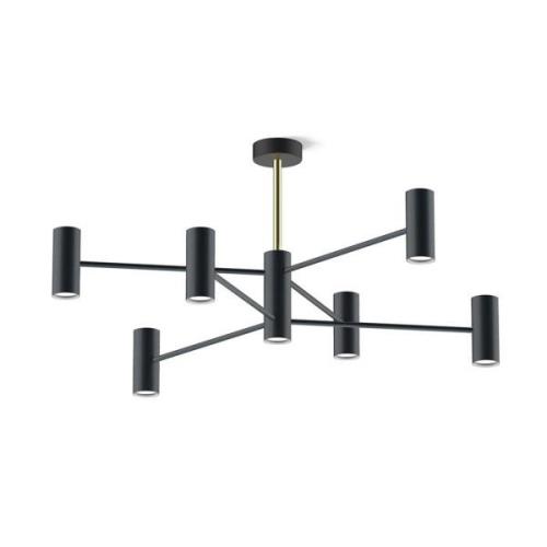 Modo Luce Chandelier loft 13 lyskilder 100 cm sort