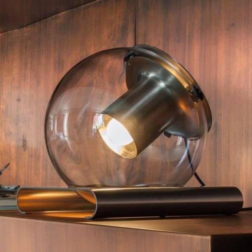 Oluce The Globe - bordlampe i glas