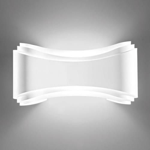 Ionica LED-designer-væglampe, hvid