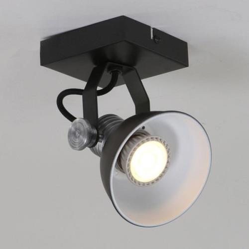 Brooklyn LED-spot, 1 lyskilde, sort