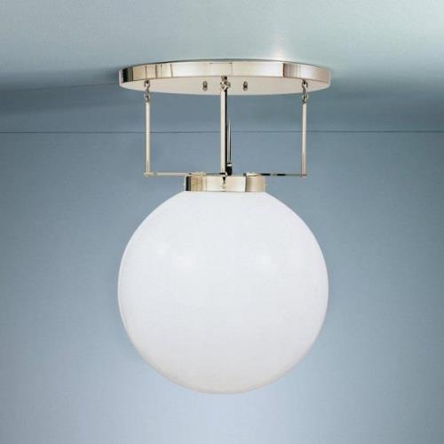 Loftlampe af messing i Bauhaus-stil 30 cm