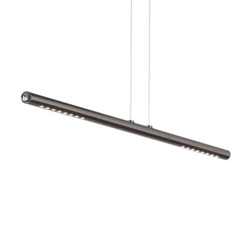 TECNOLUMEN LUM S pendel, 85 cm, røget krom