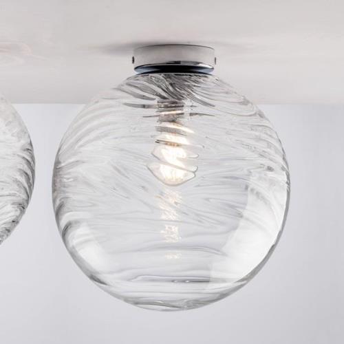 Nereide loftlampe, klart glas