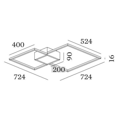 WEVER & DUCRÉ Venn 2.0 Ceiling 47W 2.700K hvid