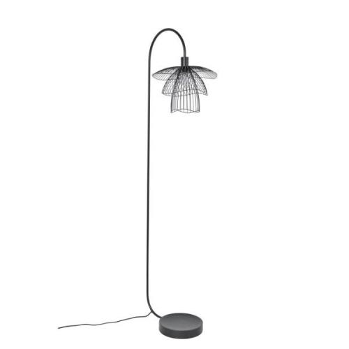 Forestier Papillon XS gulvlampe, sort