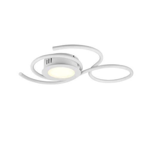 Jive LED-loftlampe, 50 cm, mat hvid