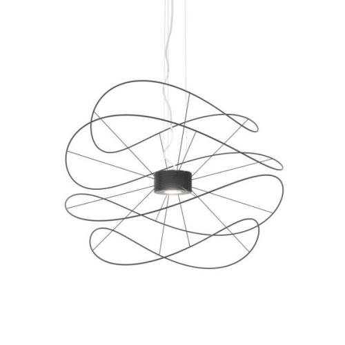 Axolight Hoops 4 LED-pendellampe, sort