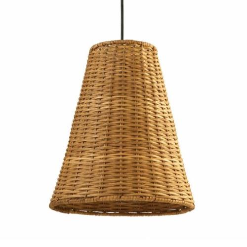 LEDS-C4 Caribe hængelampe af rattan, Ø 260 cm