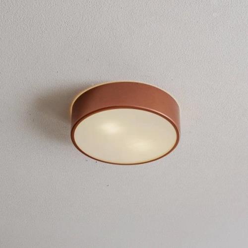 Cleo 300 loftlampe, IP54, Ø 30 cm, kobber