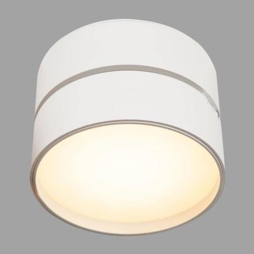 Maytoni loftlampe Onda, Ø 12 cm, 3.000K, 19W, hvid