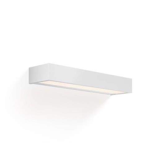 Decor Walther Box 40 N LED-væglampe, mat hvid