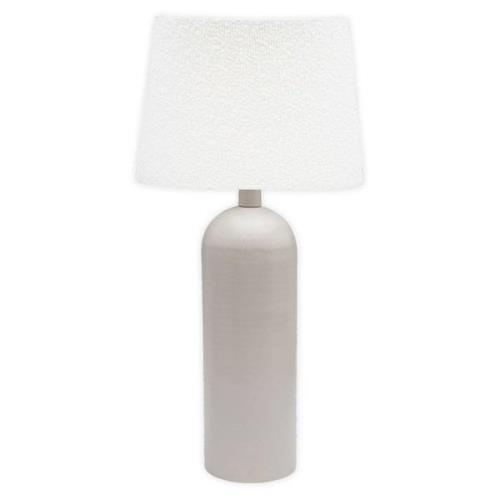 PR Home Riley bordlampe, hvid/beige, højde 54 cm