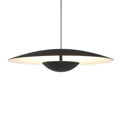 MARSET Ginger LED-pendel, triac Ø42cm sort/hvid