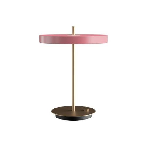 UMAGE LED-bordlampe Asteria Table, USB, rosa/messing