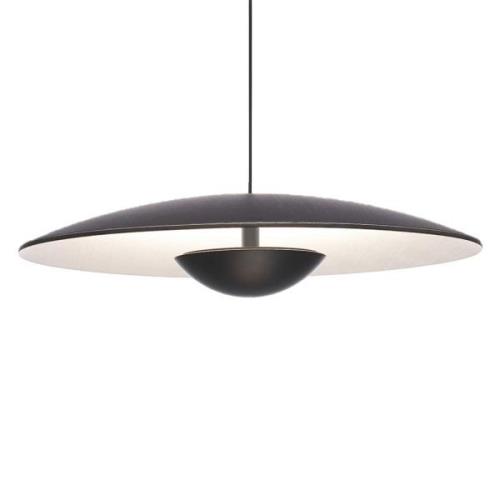 MARSET Ginger LED-pendel triac Ø42cm wenge/hvid