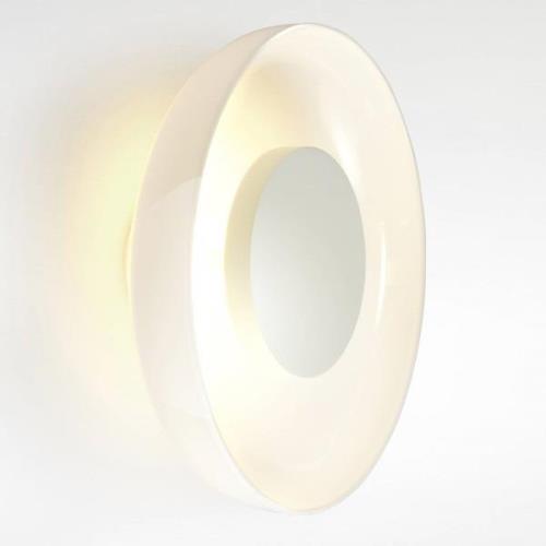 MARSET Aura LED-væglampe, Ø 25 cm, opal