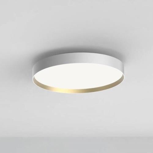 LOOM DESIGN LED loftlampe Lucia, hvid/guldfarvet Ø 60 cm