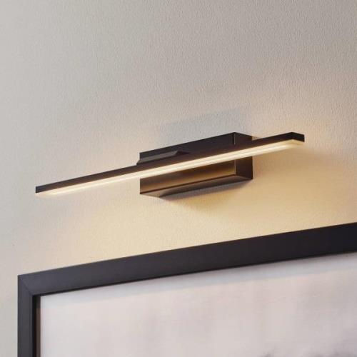 LED-væglampe Miroir 40 cm sort 3000K