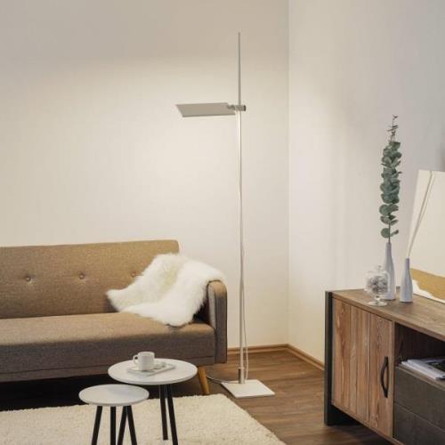 ICONE GiuUp LED-loftsskive, dæmpbar, hvid