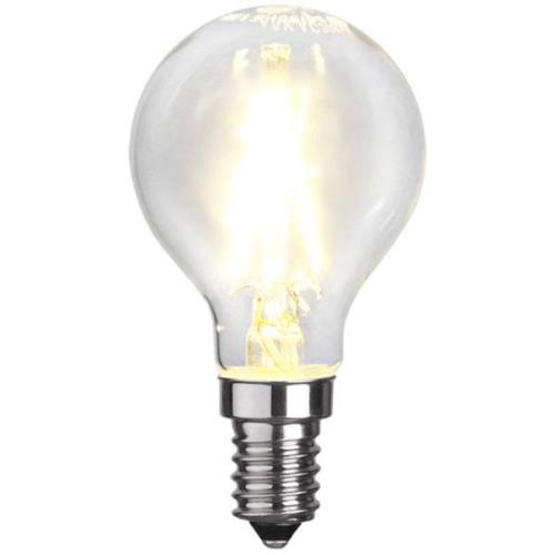 LED-dråbepære E14 P45 2 W 2.700 K, filament