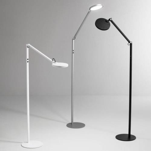 Regina LED-gulvlampe, 1 lyskilde, sort