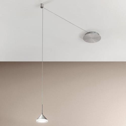 Isabella LED-pendellampe, 1 lyskilde, alu