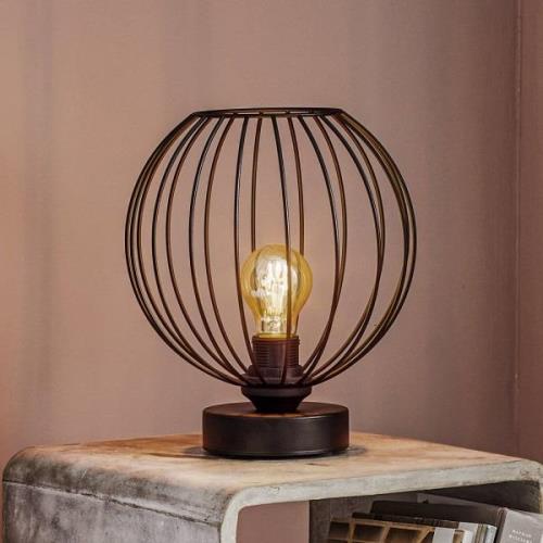 Cumera bordlampe med cage-skærm, Ø 24 cm