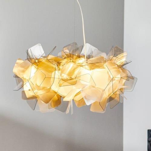 Slamp Clizia - designer-pendellampe, røggrå