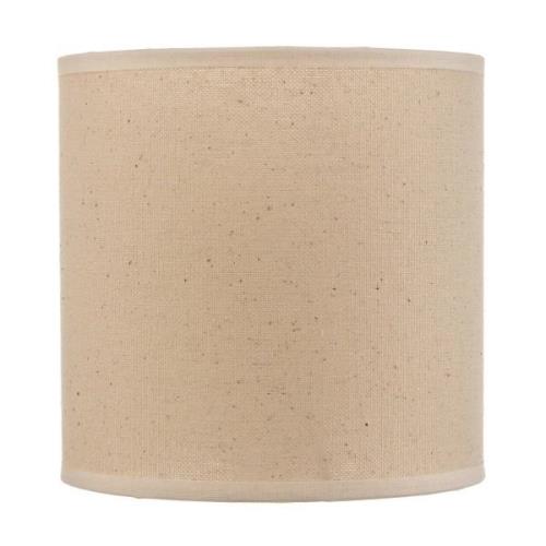 Roller lampeskærm, beige, Ø 15 cm, højde 15 cm