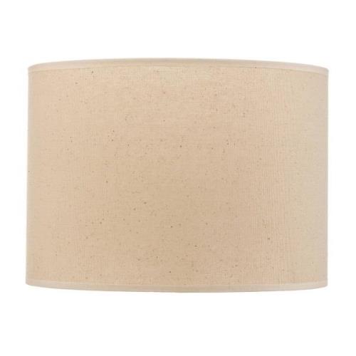 Roller lampeskærm, beige, Ø 25 cm, højde 18 cm